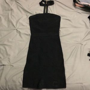 Bebe- Little Black dress with chocker
